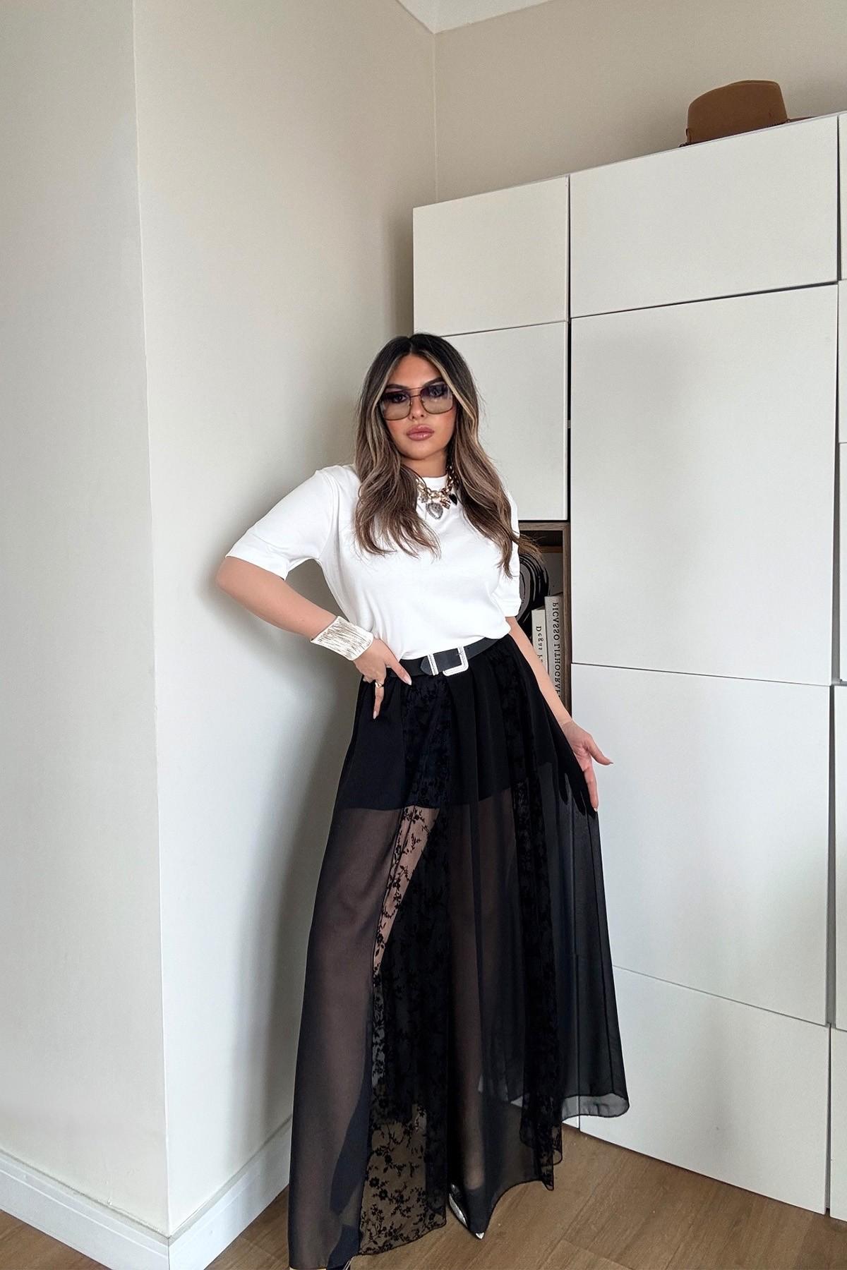 Marka Model Modal Tshirt Ekru