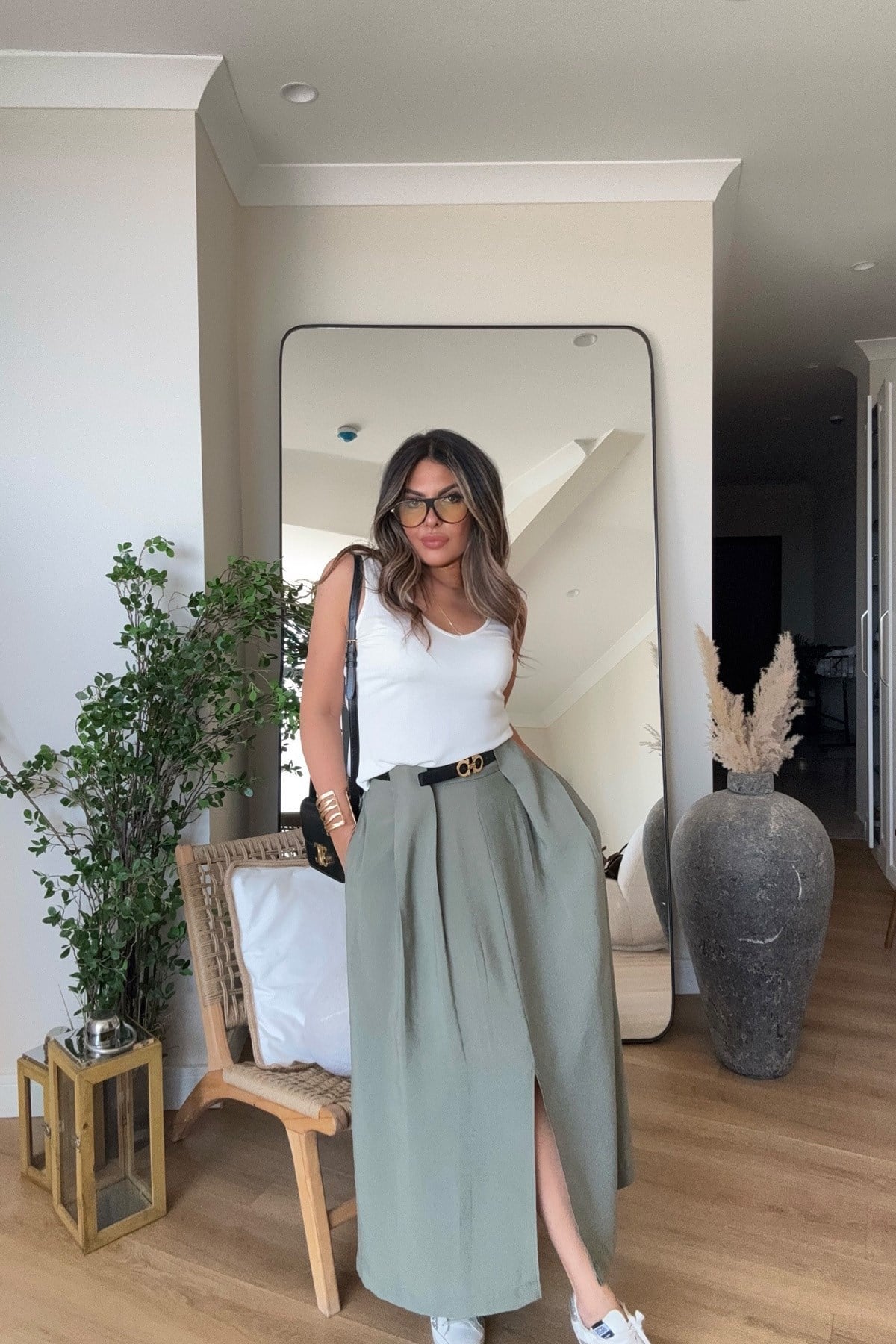 Modal Kumaş Askılı Atlet Ekru