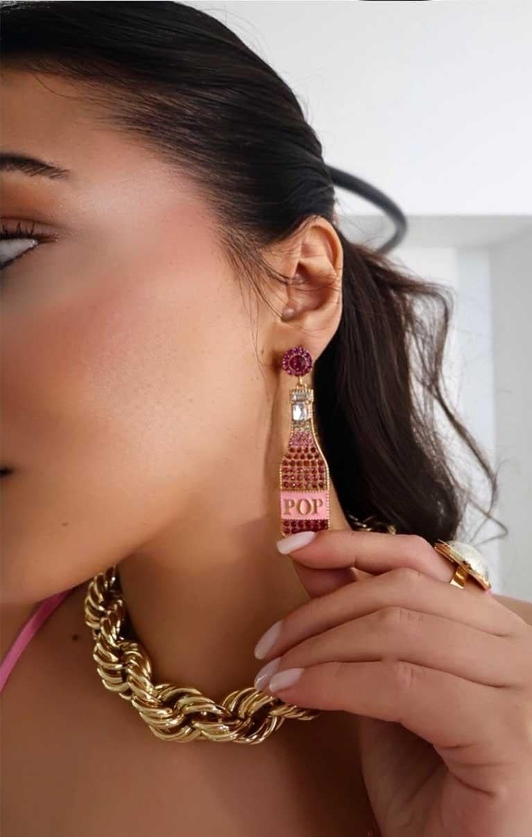Pink Fizz Gold-Pembe