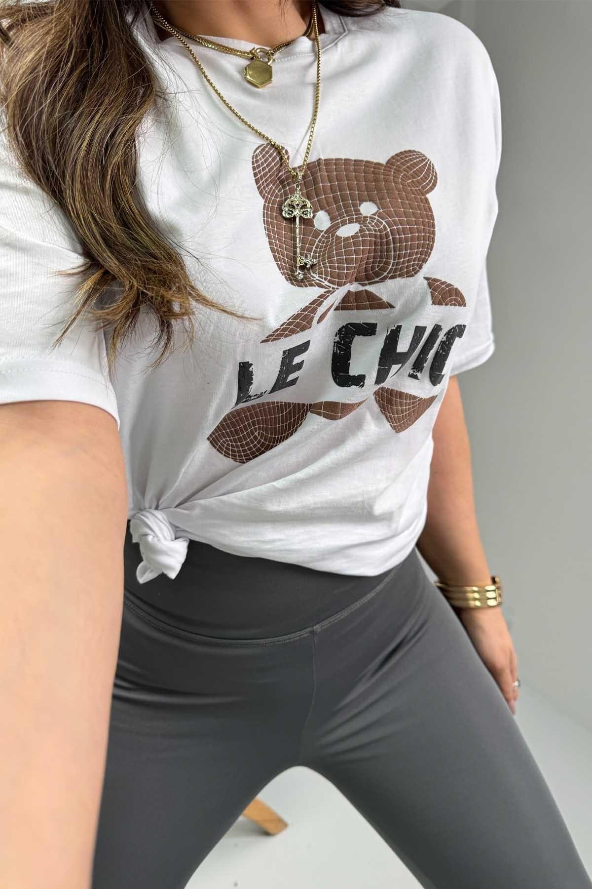Teddy Le Chic Tshirt Ekru
