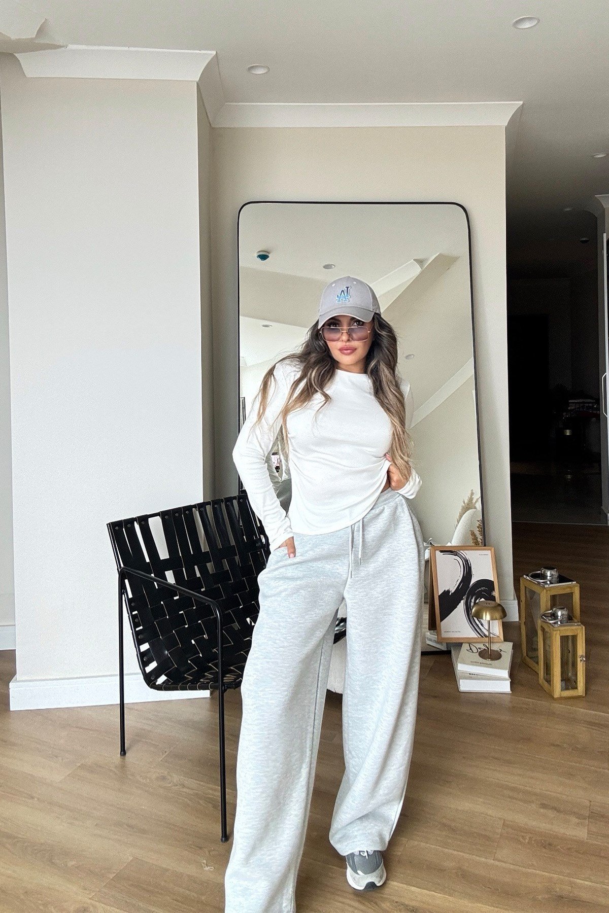 Tek Yanı Büzgülü Basic Body Ekru