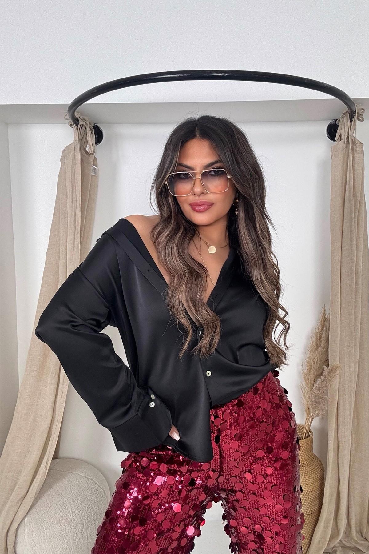Zr Payet Pantolon Kırmızı