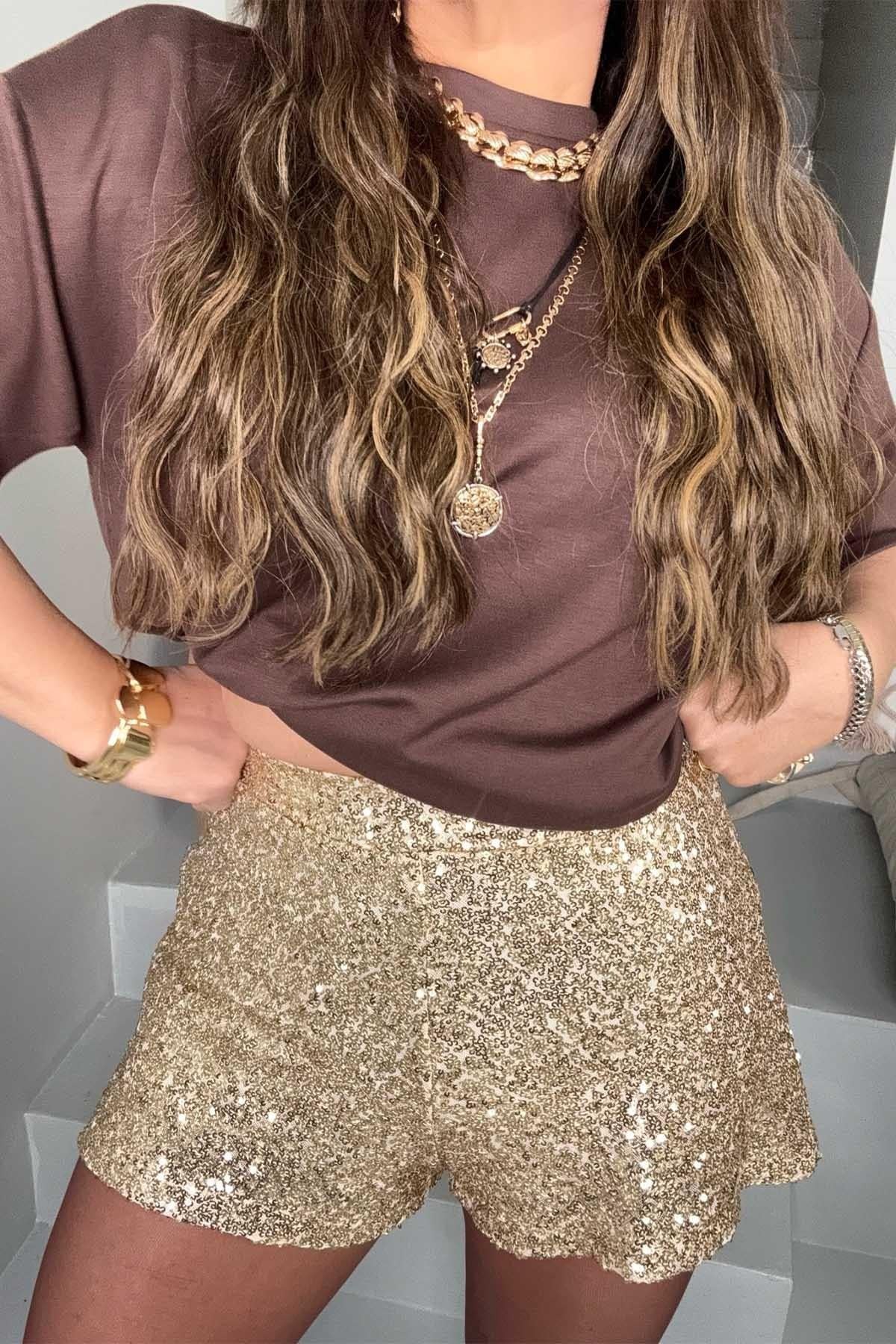 Zr Payet Şort Gold