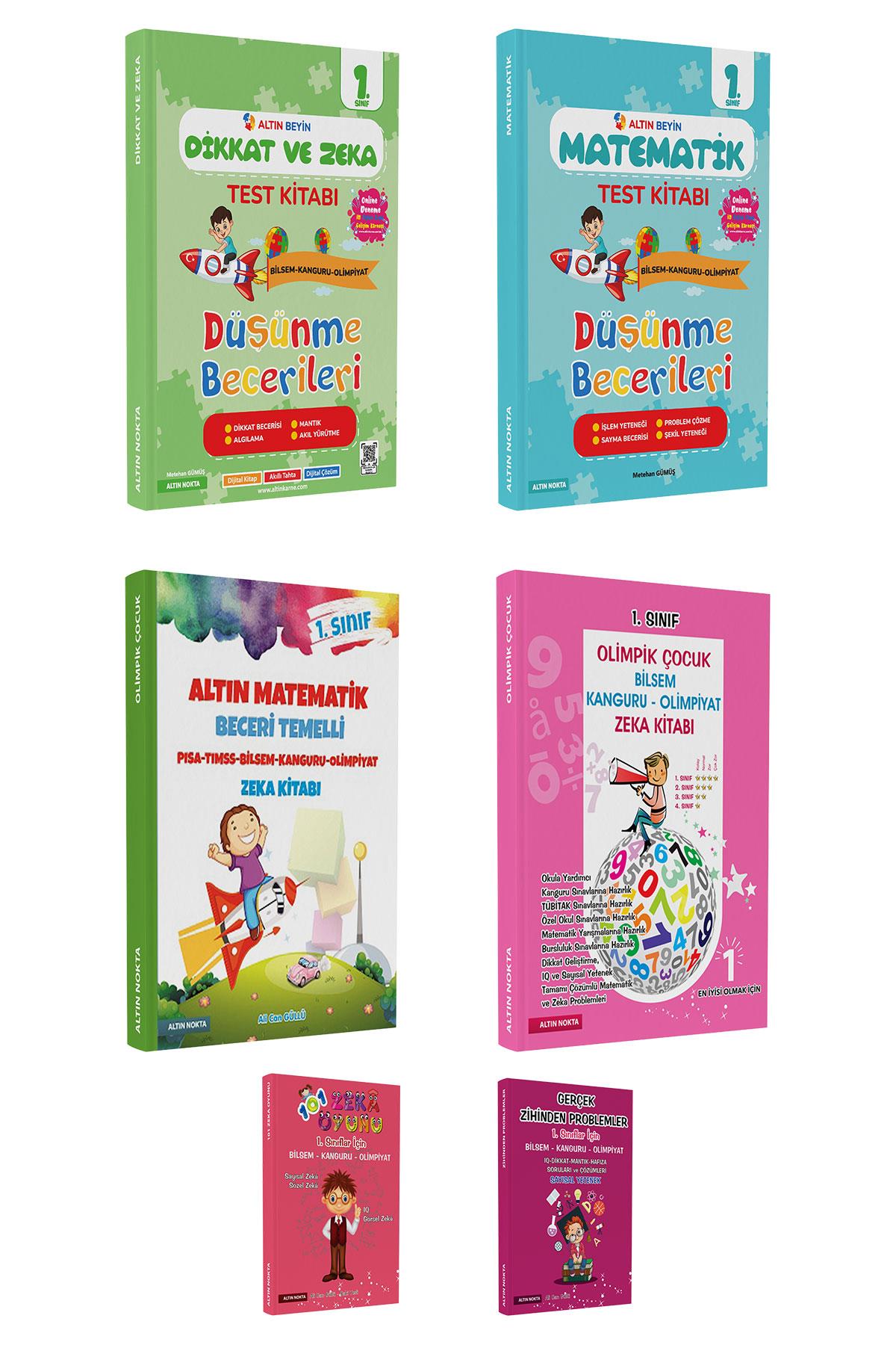1. Sınıf Kanguru Matematik Kitap Seti | Bilsem Kanguru Matematik Hazırlık