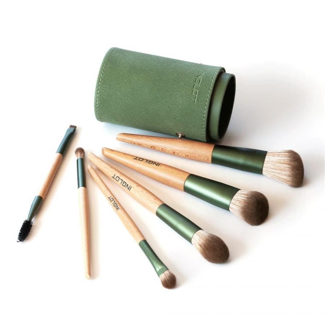 BRUSH TUBE MAKEUP SET (GREEN)