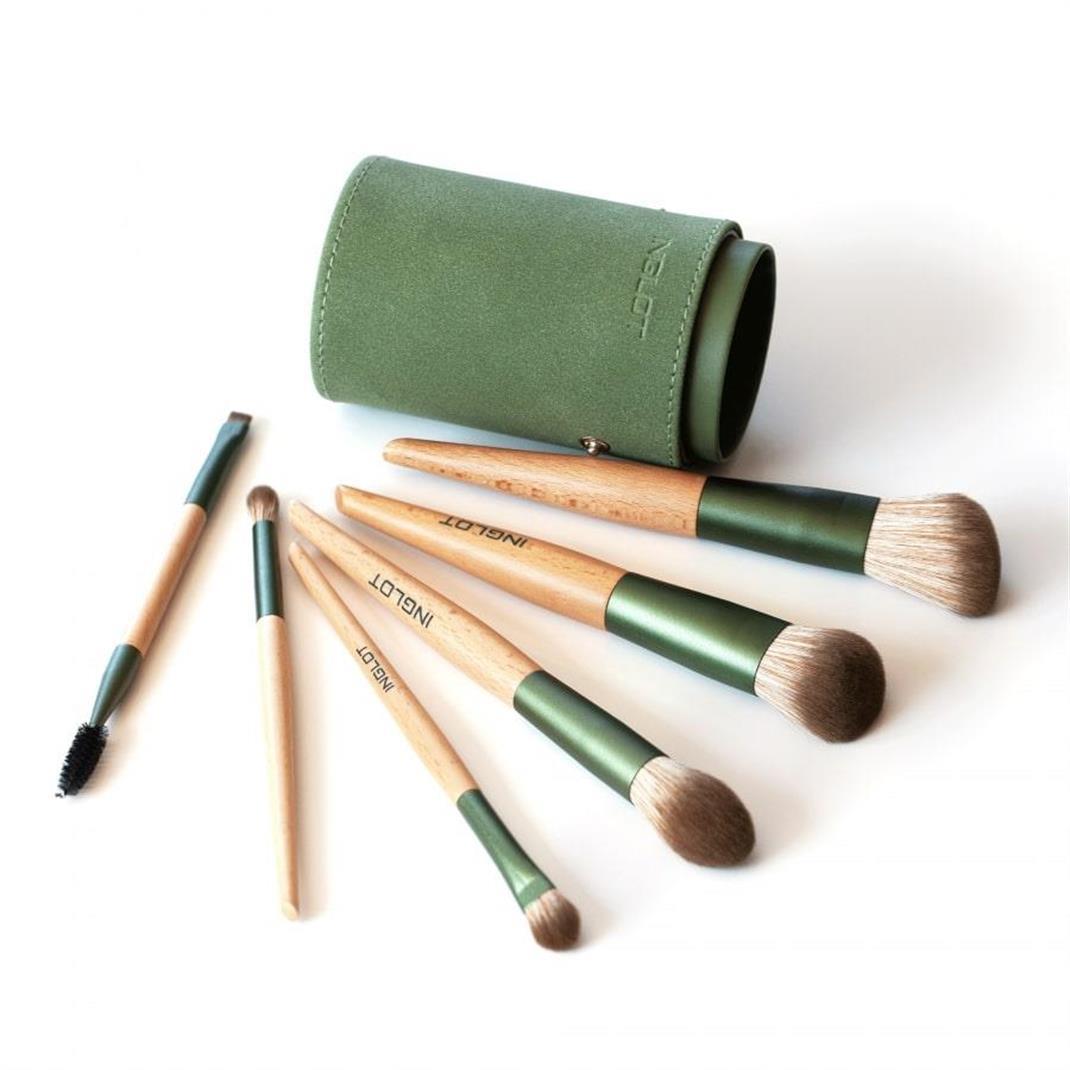 BRUSH TUBE MAKEUP SET (GREEN)