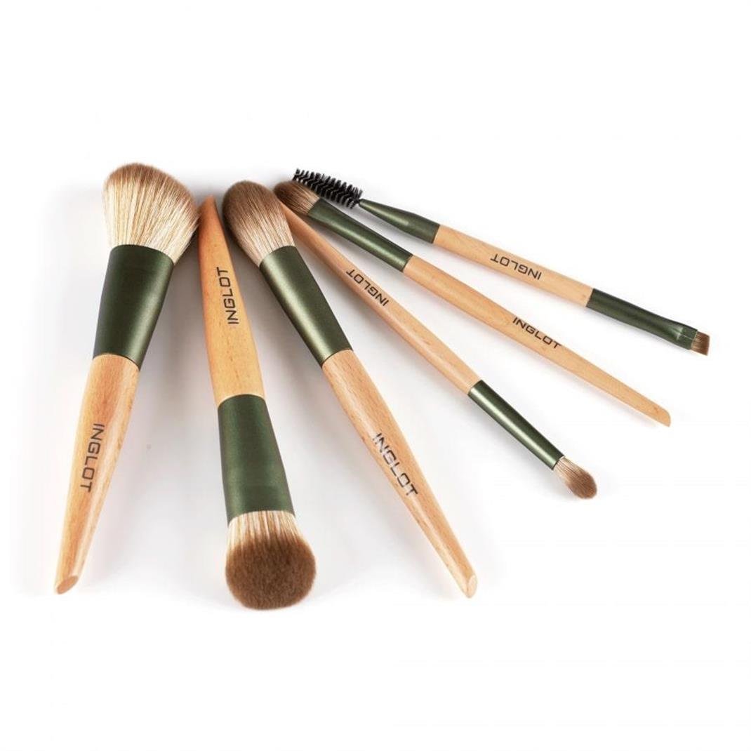 BRUSH TUBE MAKEUP SET (GREEN)