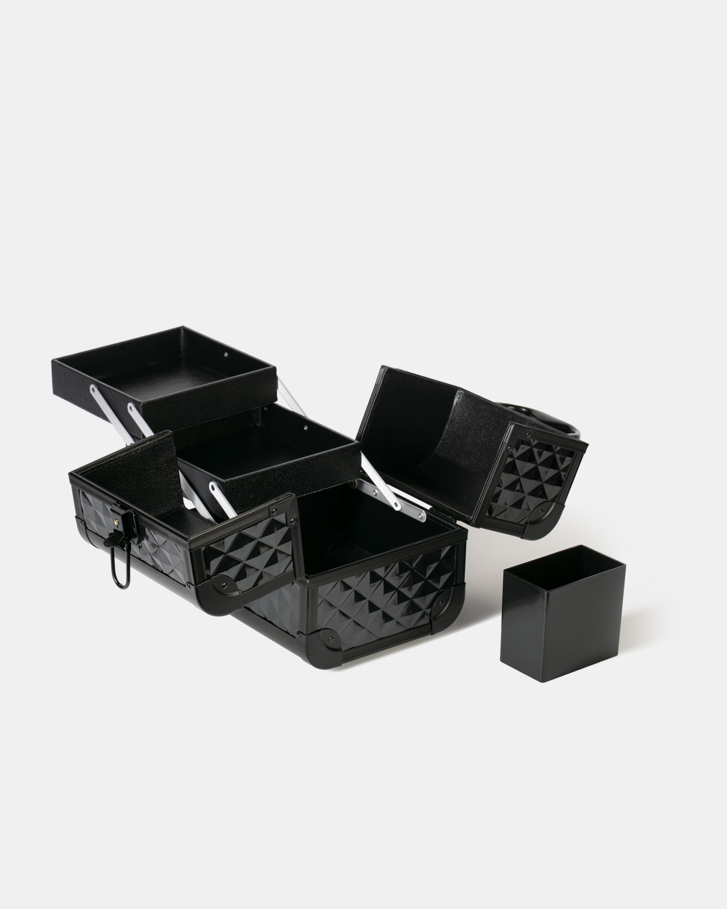 INGLOT Black Diamond Mini Profesyonel Makyaj Çantası Siyah