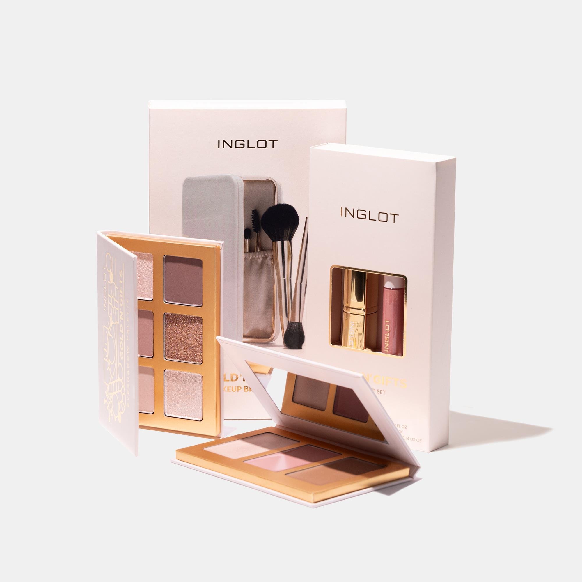 INGLOT Gold’n’Gifts Dudak Makyaj Seti