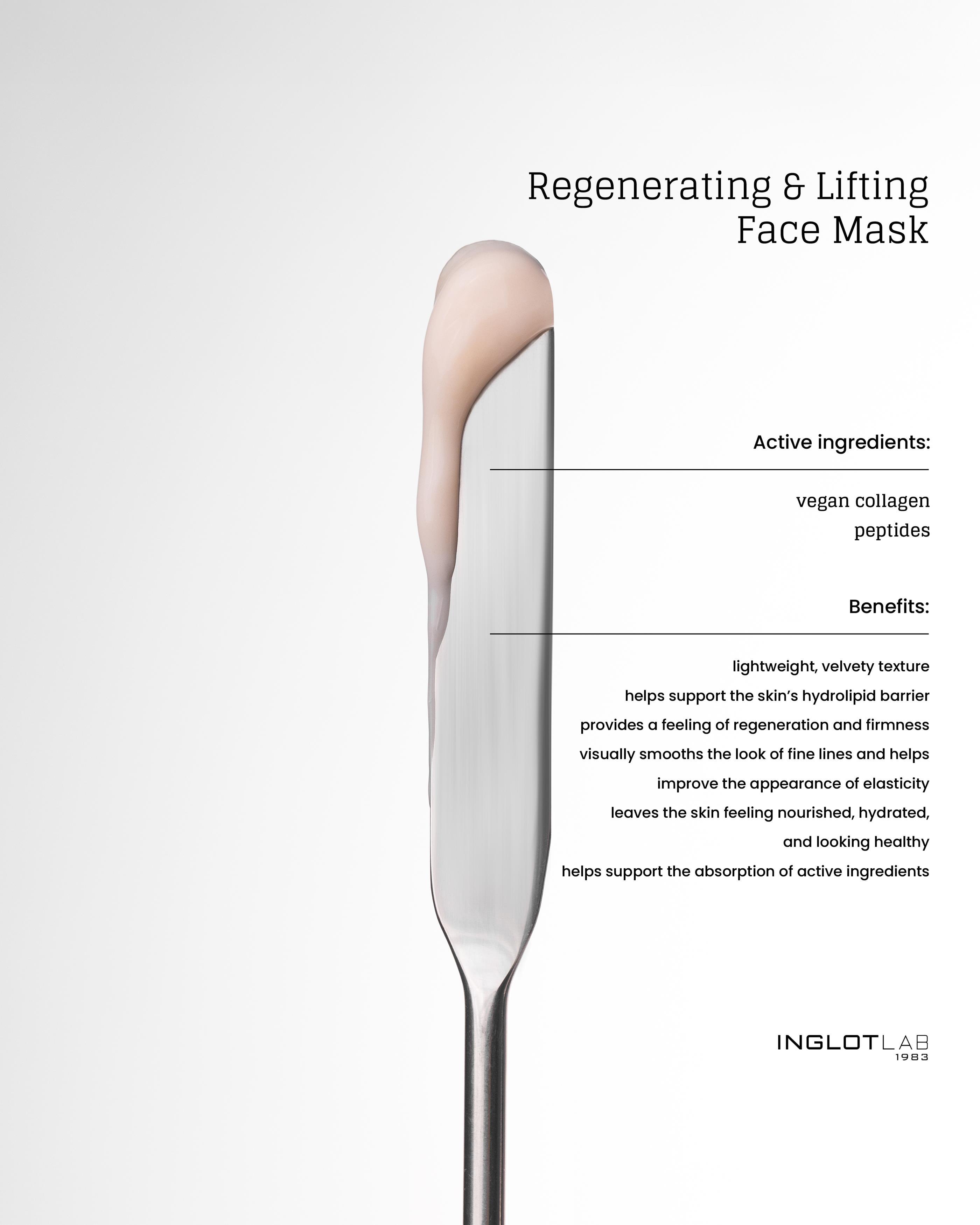 INGLOT LAB Yenileyici & Sıkılaştırıcı Yüz Maskesi