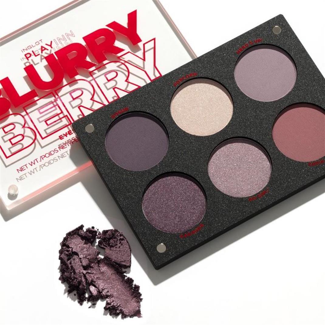 INGLOT PLAYINN Blurry Berry Eye Shadow Palette