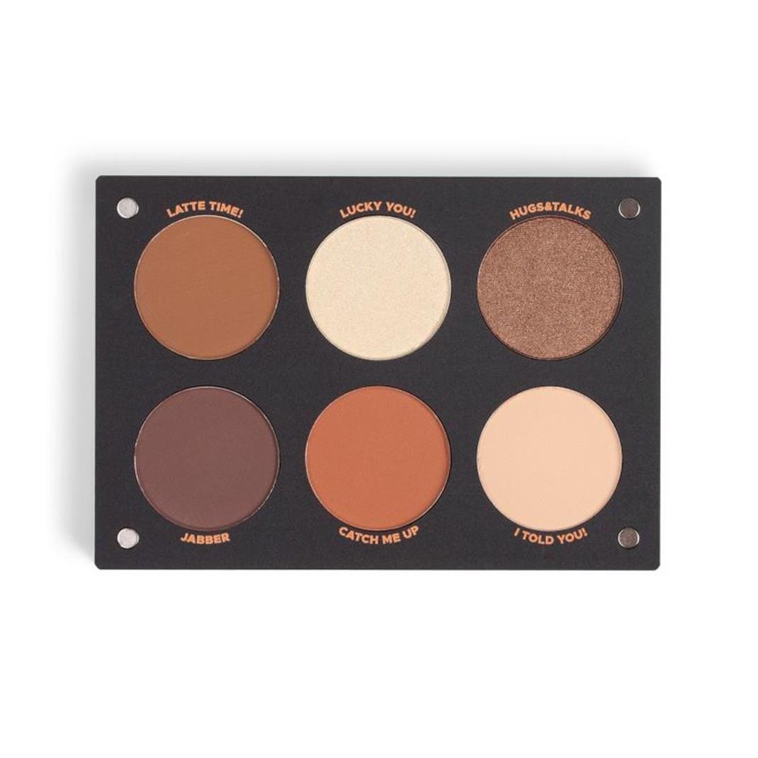 INGLOT PLAYINN Sheen Tangerine Eye Shadow Palette