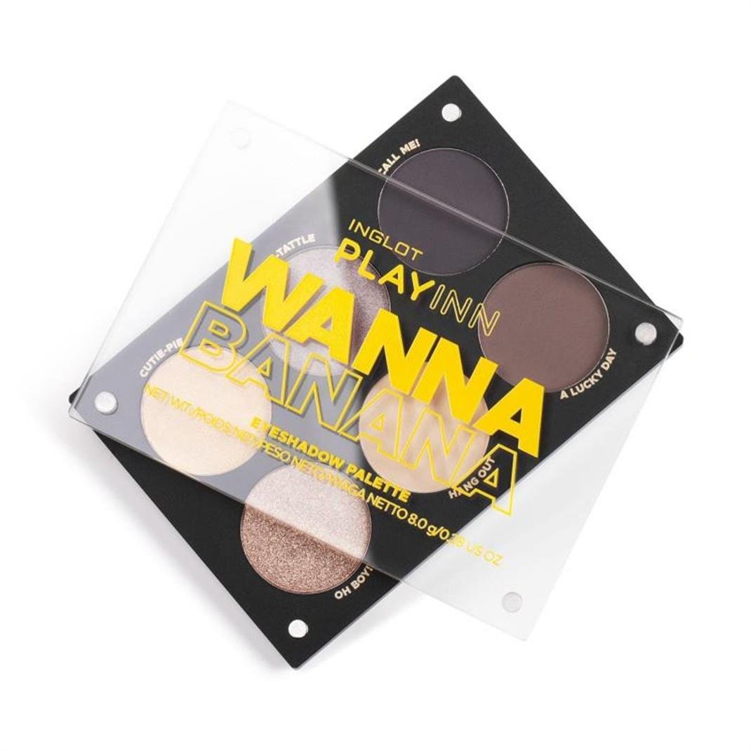 INGLOT PLAYINN Wanna Banana Eye Shadow Palette