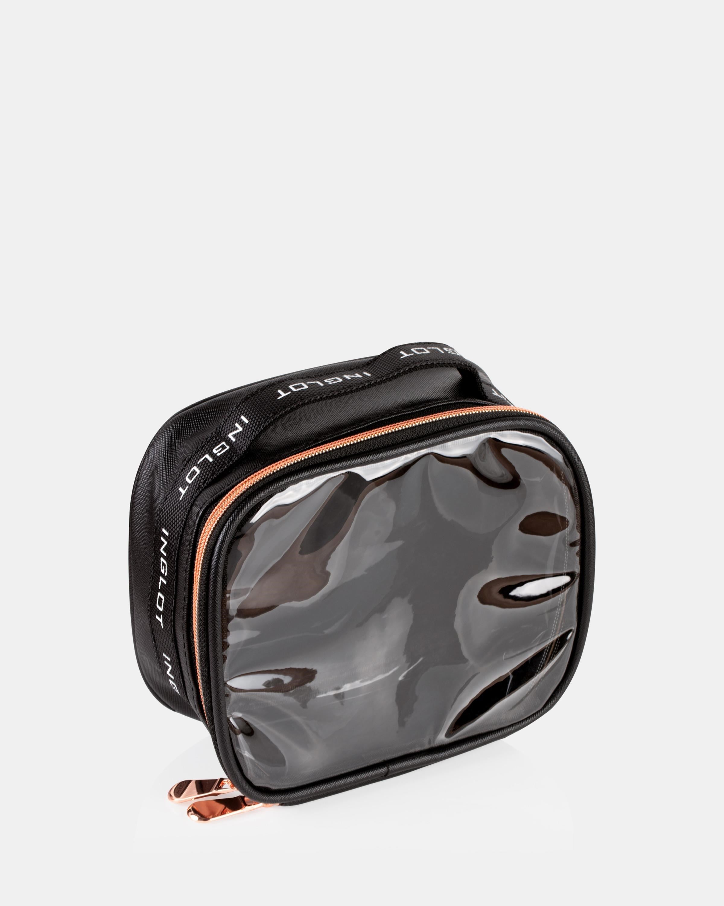 INGLOT Travel Makeup Bag Small Black & Rose Gold Seyahat Makyaj Çantası