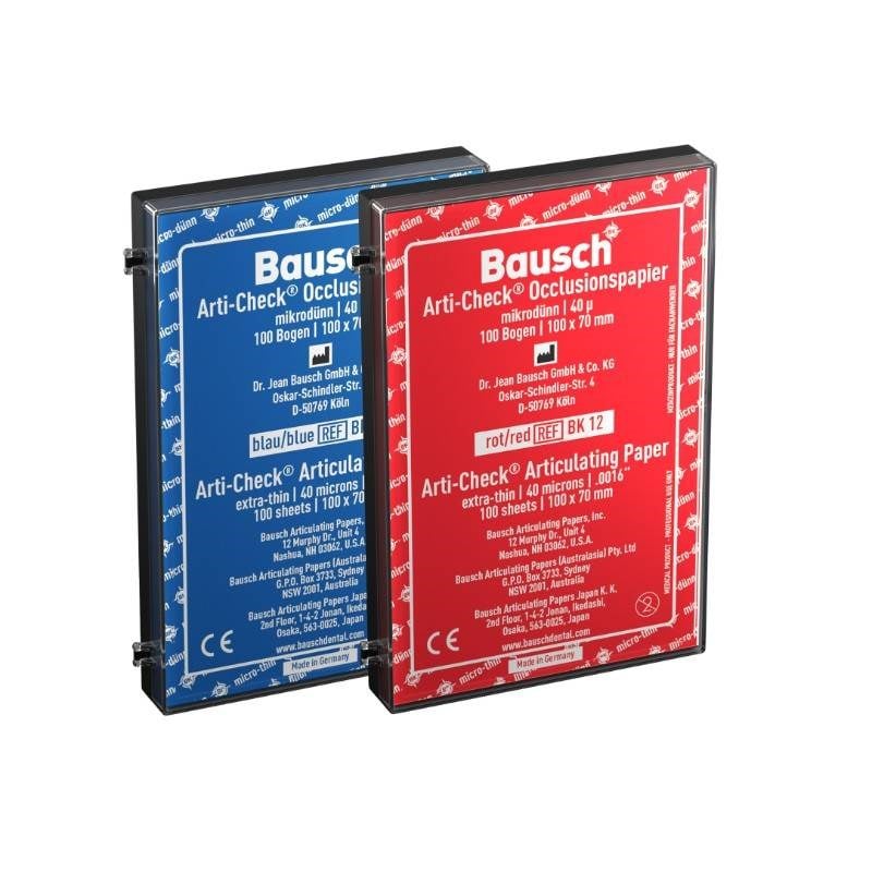 Bausch Düz Form Artikülasyon Kağıdı 40 Mikron 100 Lü