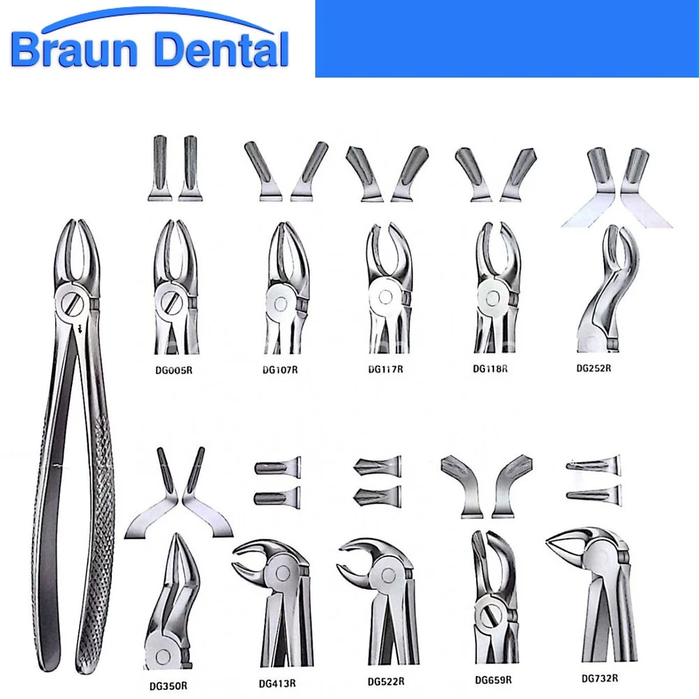 Braun Aesculap Anatomik Davye Seti 10 lu