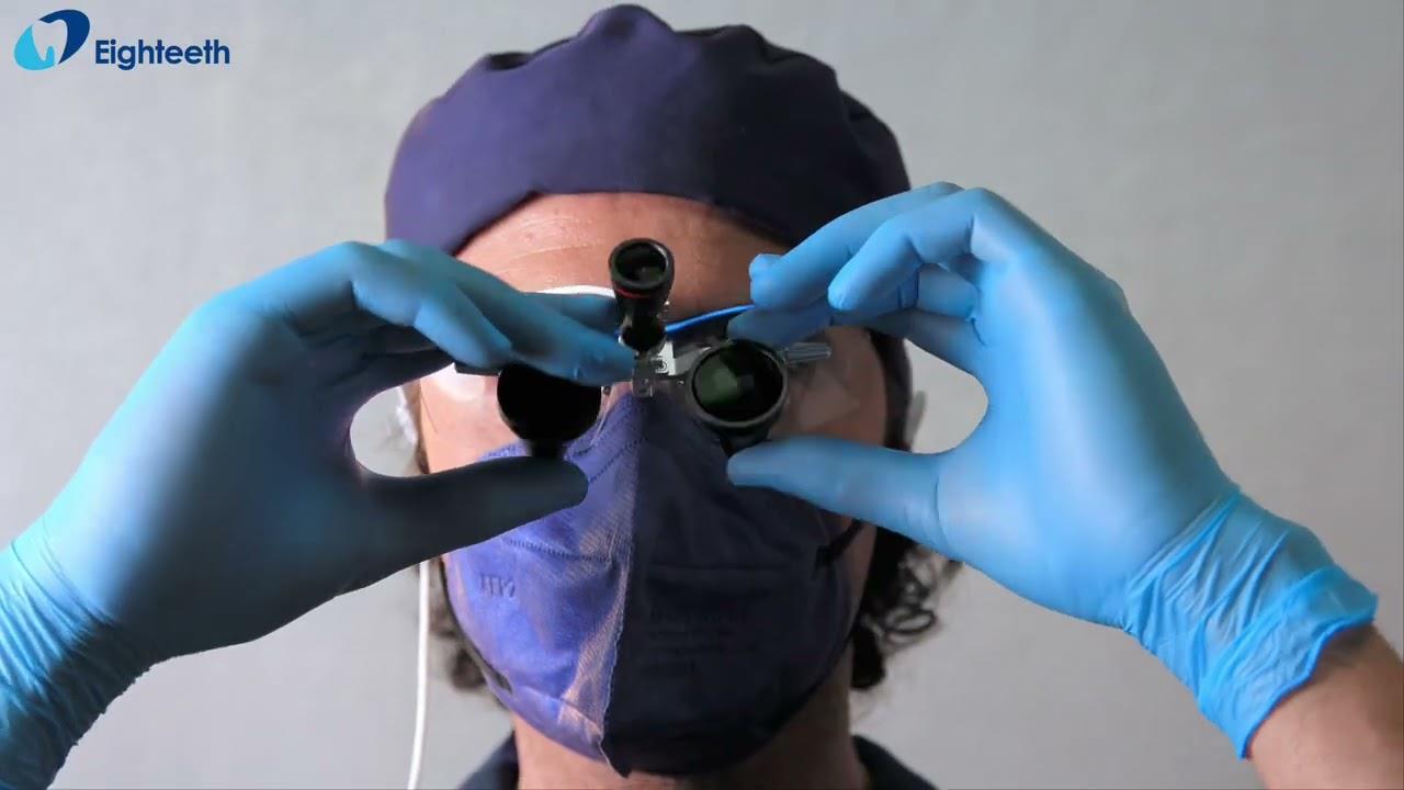 Brilliance Dental Loupe 3.5x Büyütmeli Kafa Işıklı