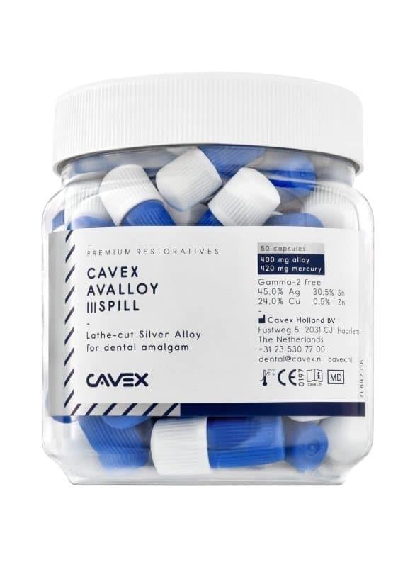 Cavex Avalloy Kapsül Amalgam %45 Gümüş 50 Li