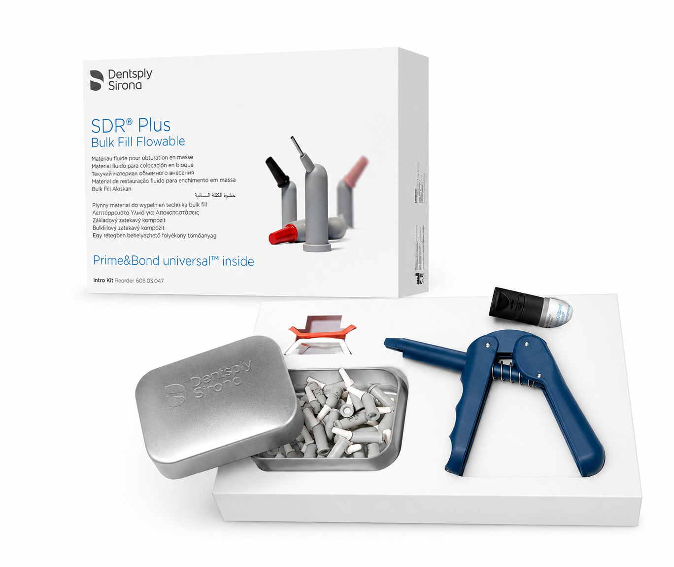 Dentsply SDR Plus Bulk Fill Flow Akışkan Posterior Kompül Kompozit İntro Kit 45 Li