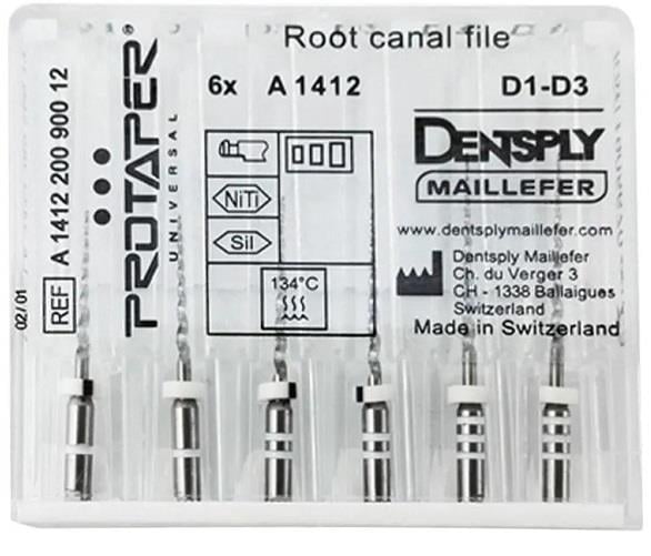 Dentsply Sirona Protaper Retreatment Kanal Eğesi Asorti
