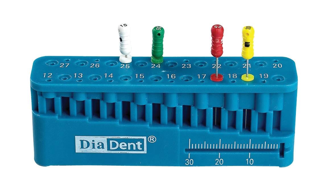 Diadent File Measure Milimetrik Cetvel ve Endoblok