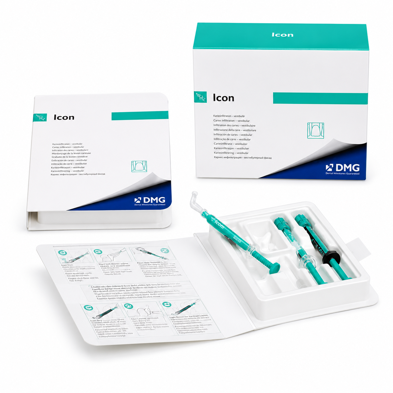 DMG Icon Vestibular Rezin Çürük İnfiltrasyon Sistemi 7 li