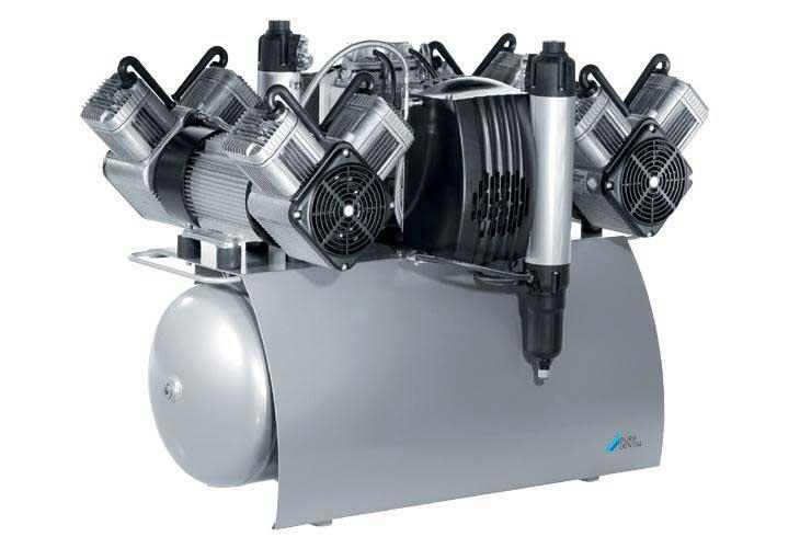 Dürr Quattro Tandem Kompressör
