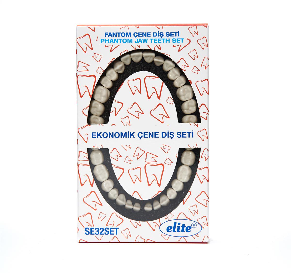 Eli̇te Fantom Çene Yedek Di̇ş Seti̇