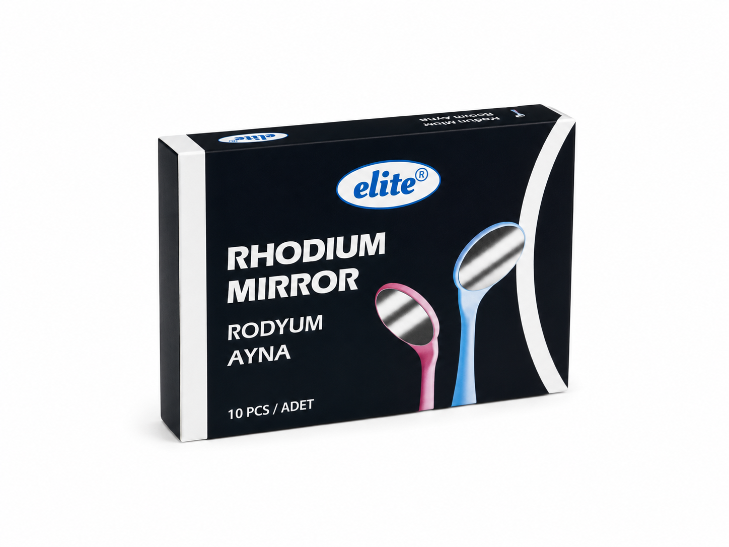 Elite Rodyum Ayna Dental Muayene Aynası 10 lu