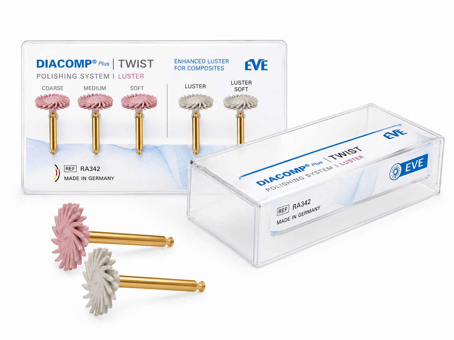 EVE Diacomp Plus Twist Kompozit Cila Disk Seti Ra342