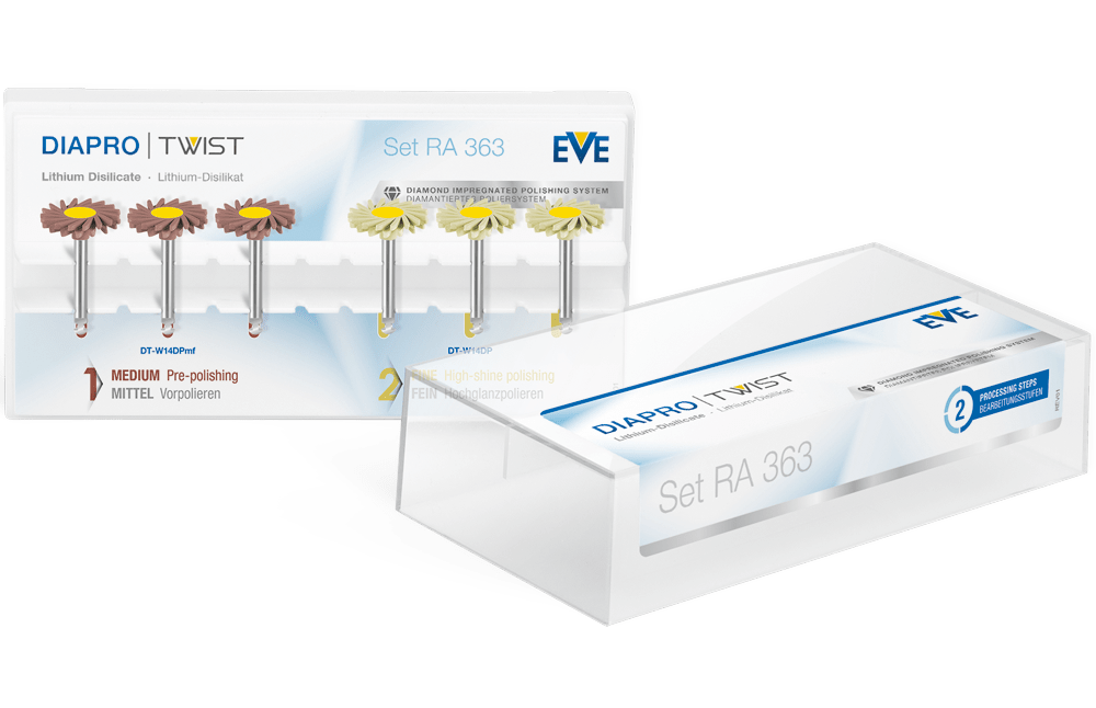 EVE Diapro Porselen Seramik Parlatıcı Set RA 363
