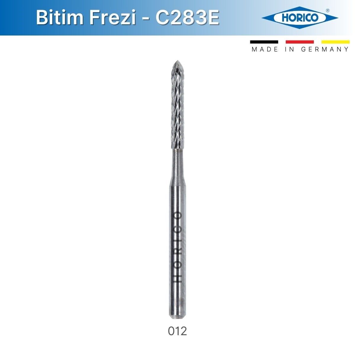Horico Carbide Bitim Frezi C 283E 012