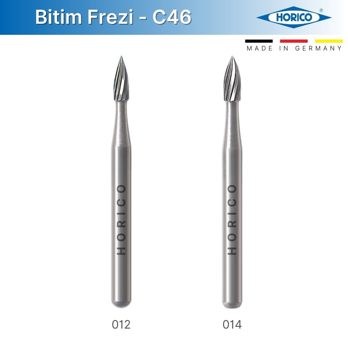 Horico Carbide Bitim Frezi C 46