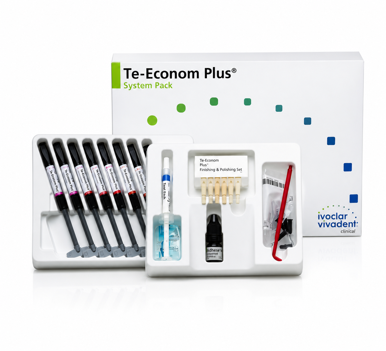 İvoclar Te-Econom Plus Kompozit seti 8 li