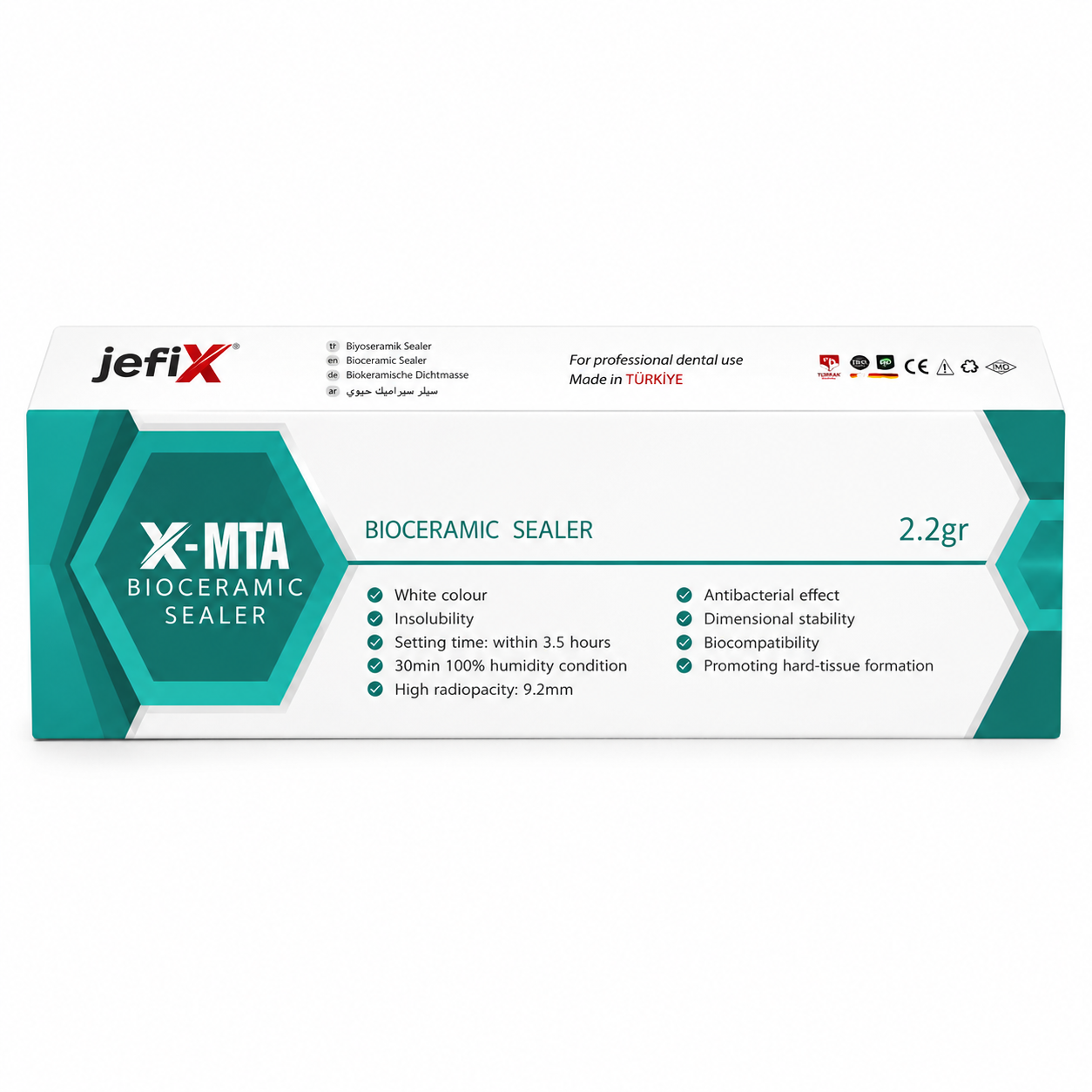 Jefix X-MTA Biyoseramik Sealer Biyoseramik Kök Kanal Materyali