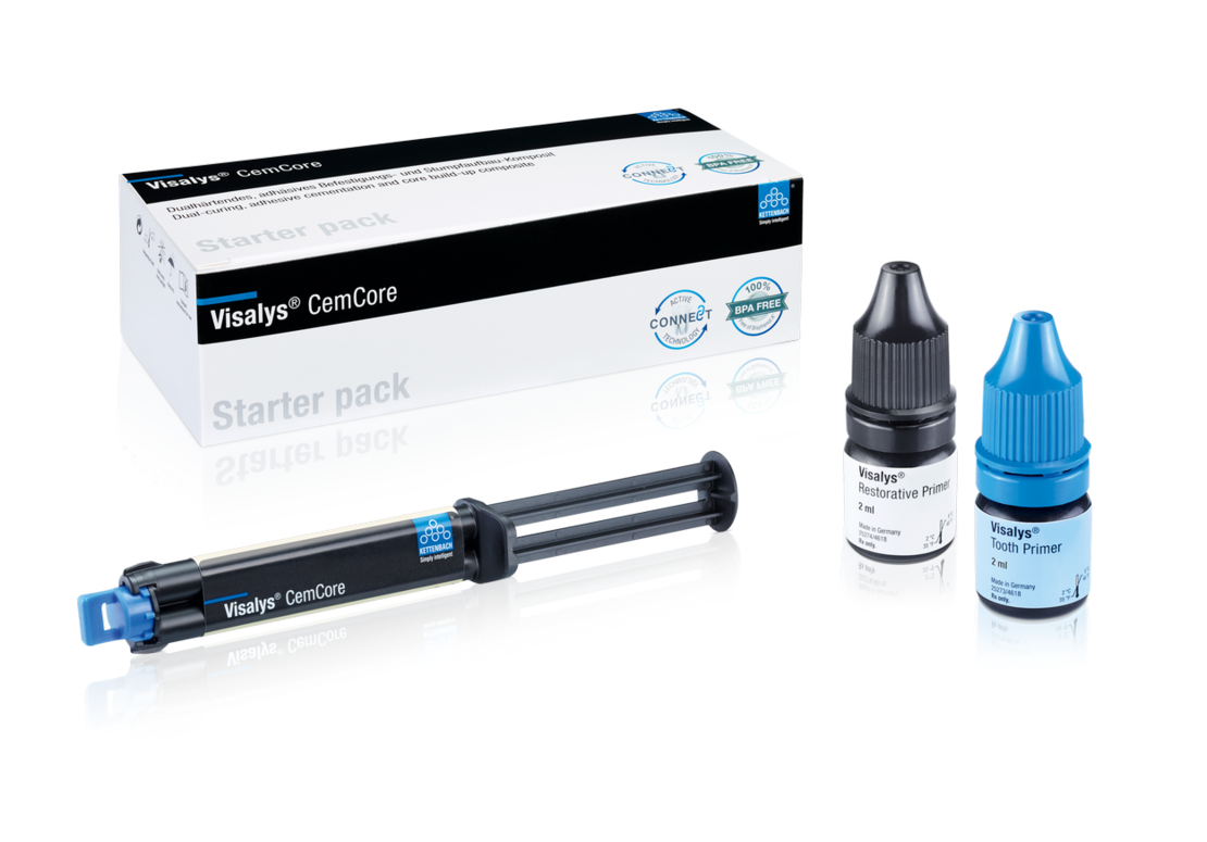 Kettenbach Visalys CemCore Kor Yapım Materyali Starter Pack