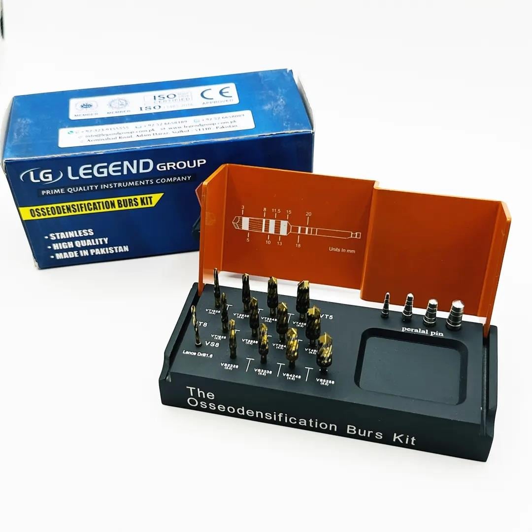 Legend Osseodensification Burs Kit Küçük (Kemik Sıkılaştırma Seti)