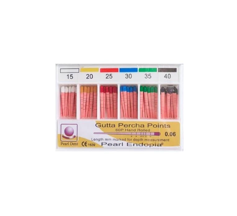 Pearl Endopia 0.6 Taper Gutta Percha 