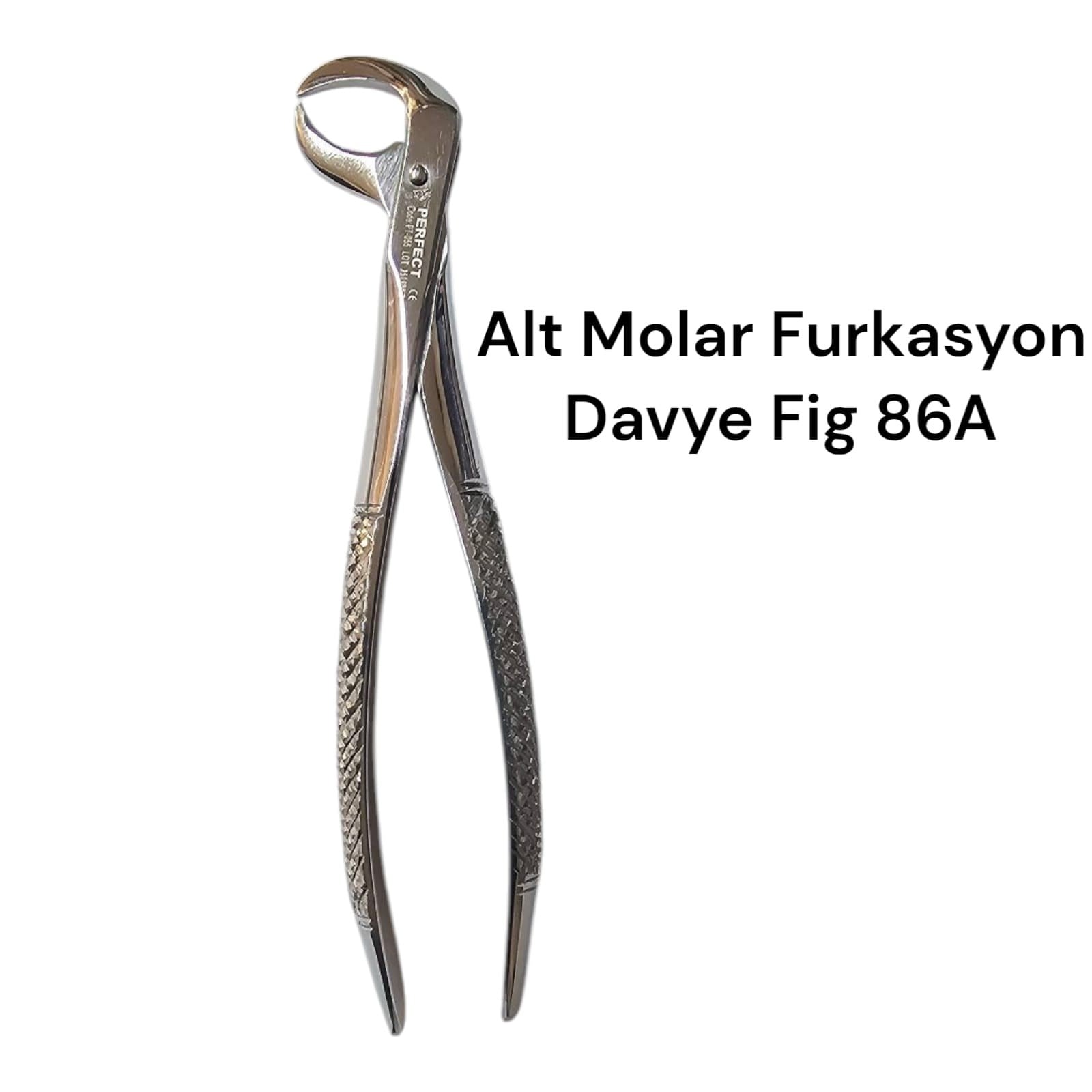 Perfect Yetişkin Davye Alt Molar Furkasyon Fig 86A