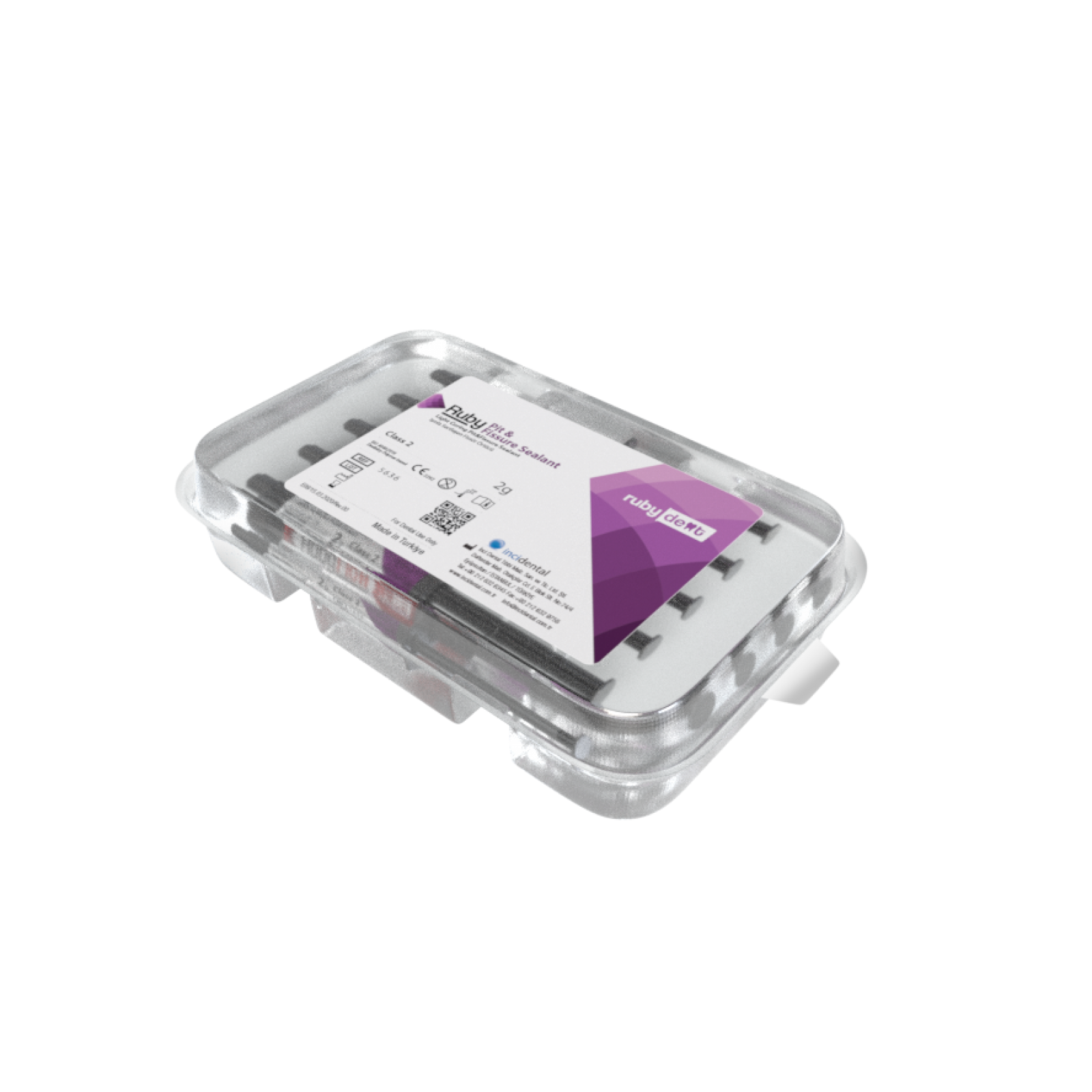 Ruby Dent Pit & Fissür Örtücü 4 lü