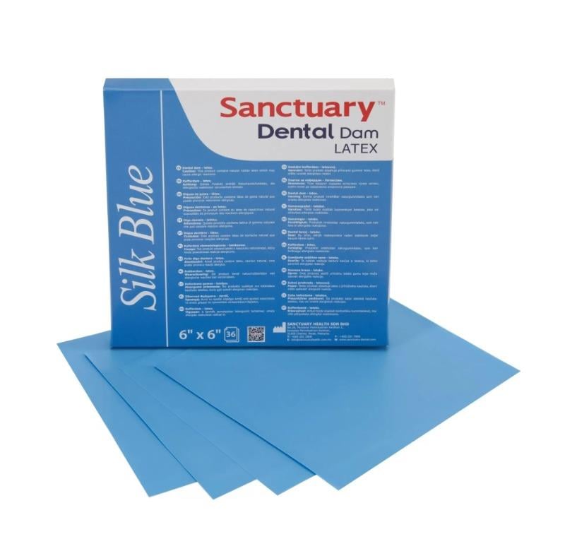 Sanctuary Silk Blue Rubber Dam Lastiği