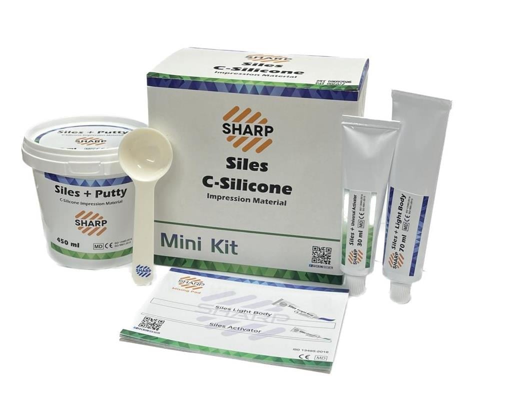 Sharp C Tipi Silikon Ölçü Maddesi Takımı Mini Kit