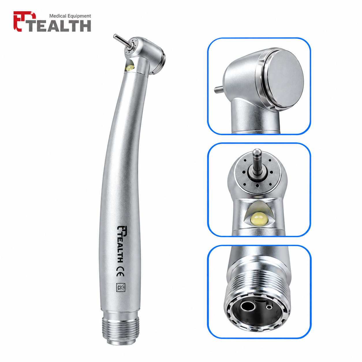 Tealth Işıklı Aeratör Kavo Kartuşlu 2 Girişli