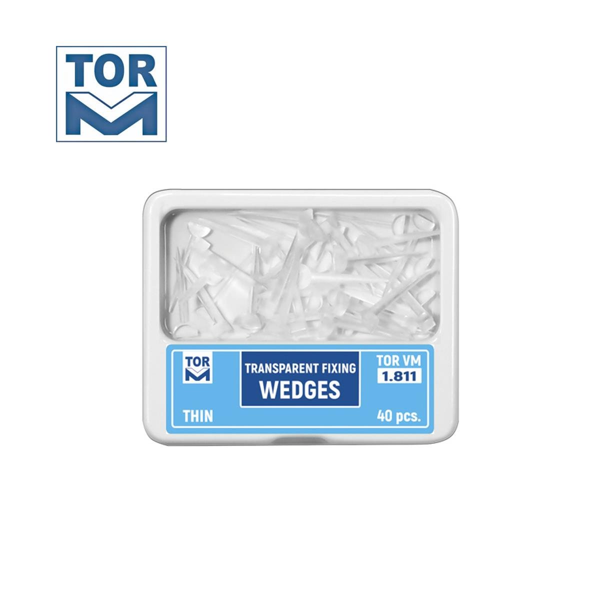 Tor VM Şeffaf Plastik Kama No:1.811 (İnce)