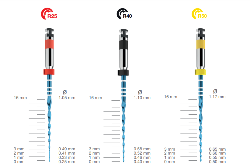 VDW Reciproc Blue Rotary Kanal Eğesi 4 Lü