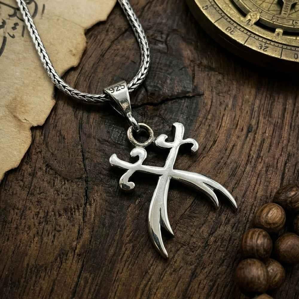  Minimal Zülfikar Kılıcı Gümüş KolyeZülfikar Kolye