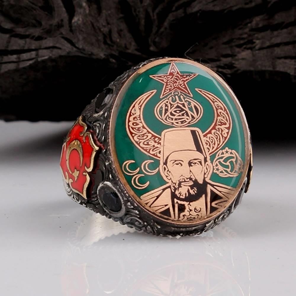 Abdülhamid Han Özel Üretim Gümüş YüzükOttoman Ring