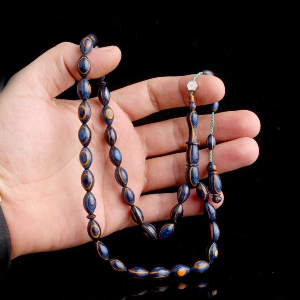 Arpa Kesim Sistemli Kâfur Ağacı Model TesbihDoğal Ağaç Tesbih