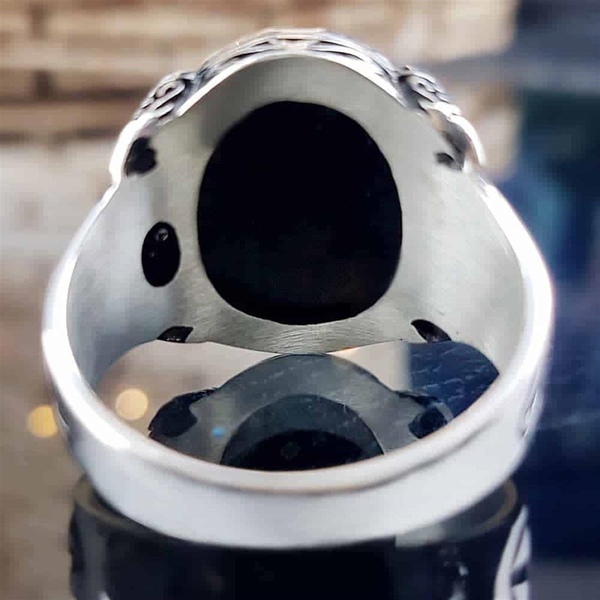 Aslan Yeleli Erkek Gümüş Yüzük