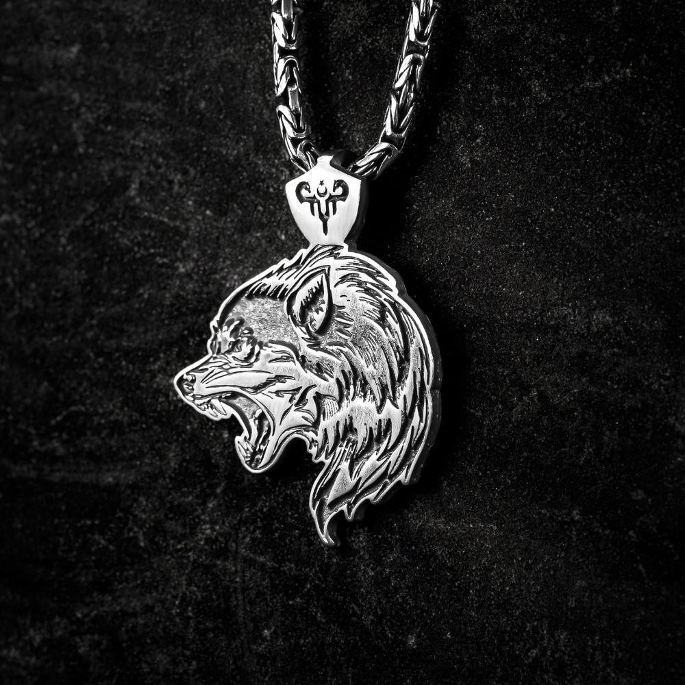 Bozkurt Gücü Gümüş Kolye